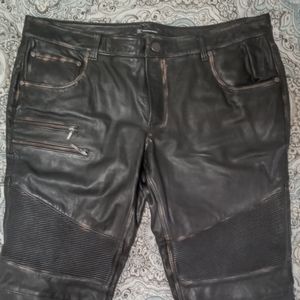 International Concepts leather pants